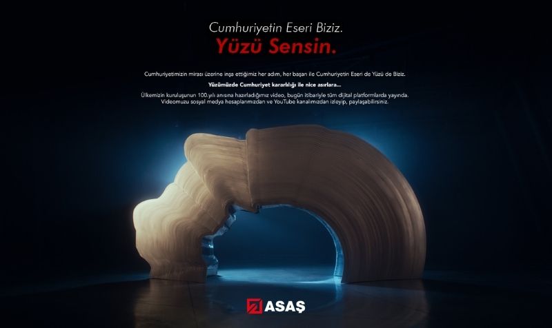 Cumhuriyetin Eseri de Yüzü de Biziz.